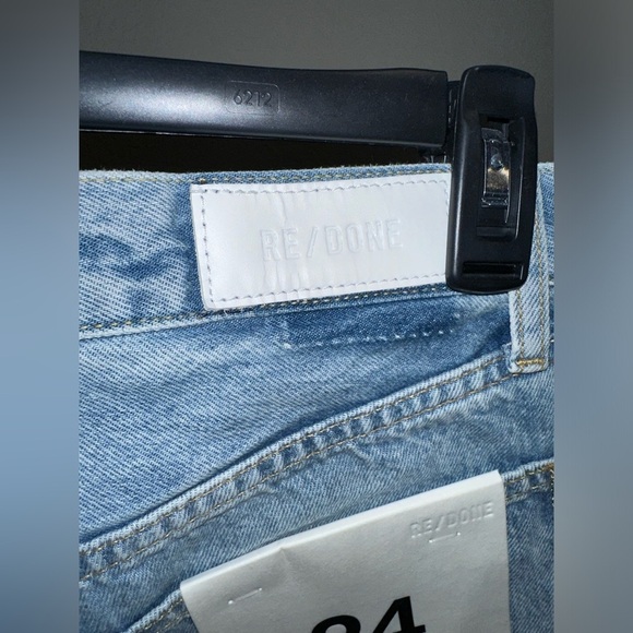 Re/Done Denim 90’s Comfy Short Size 24 - Picture 5 of 9